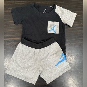 Michael Jordan Air Shirt and Short Set Boys 24M